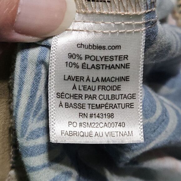 Chubbies Everywear Performance Pants Men's Sz XL The Travertines Easy Care Khaki - Picture 8 of 11